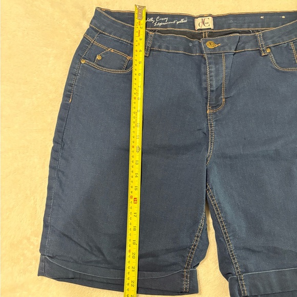 Penningtons Curvy Plus Size 20 Women's Summer Casual Blue Shorts - Picture 4 of 6